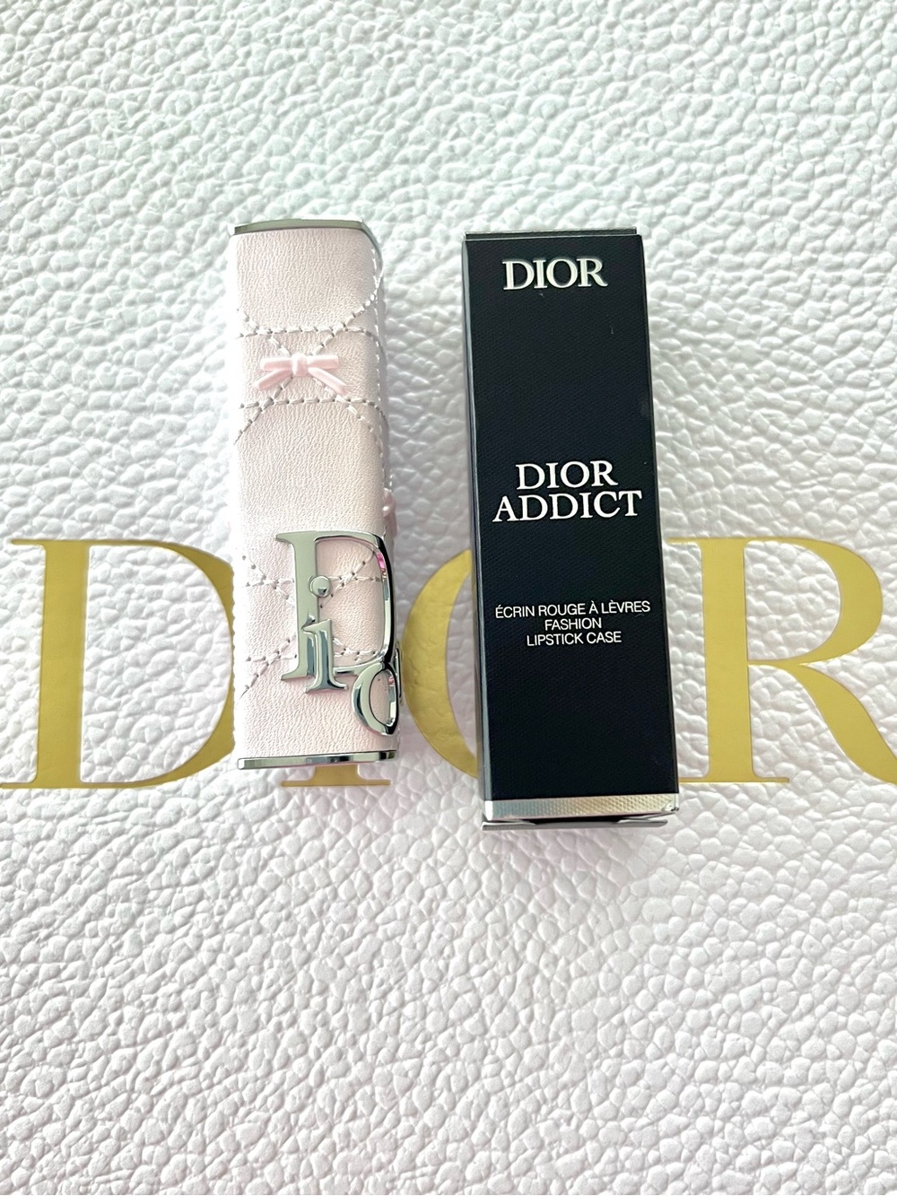 DIOR Addict Pink Bow Refillable Lipstick CASE ONLY~ Limited Edition 2026